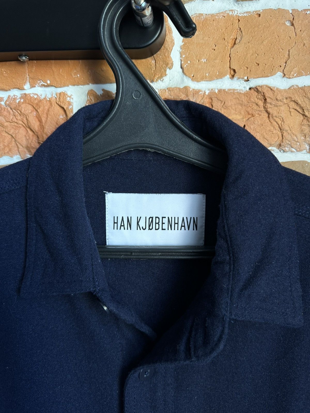 Han Kjobenhavn Han Kjobenhavn Pocket Shirt Wool Size US M / EU 48-50 / 2 - 3 Thumbnail