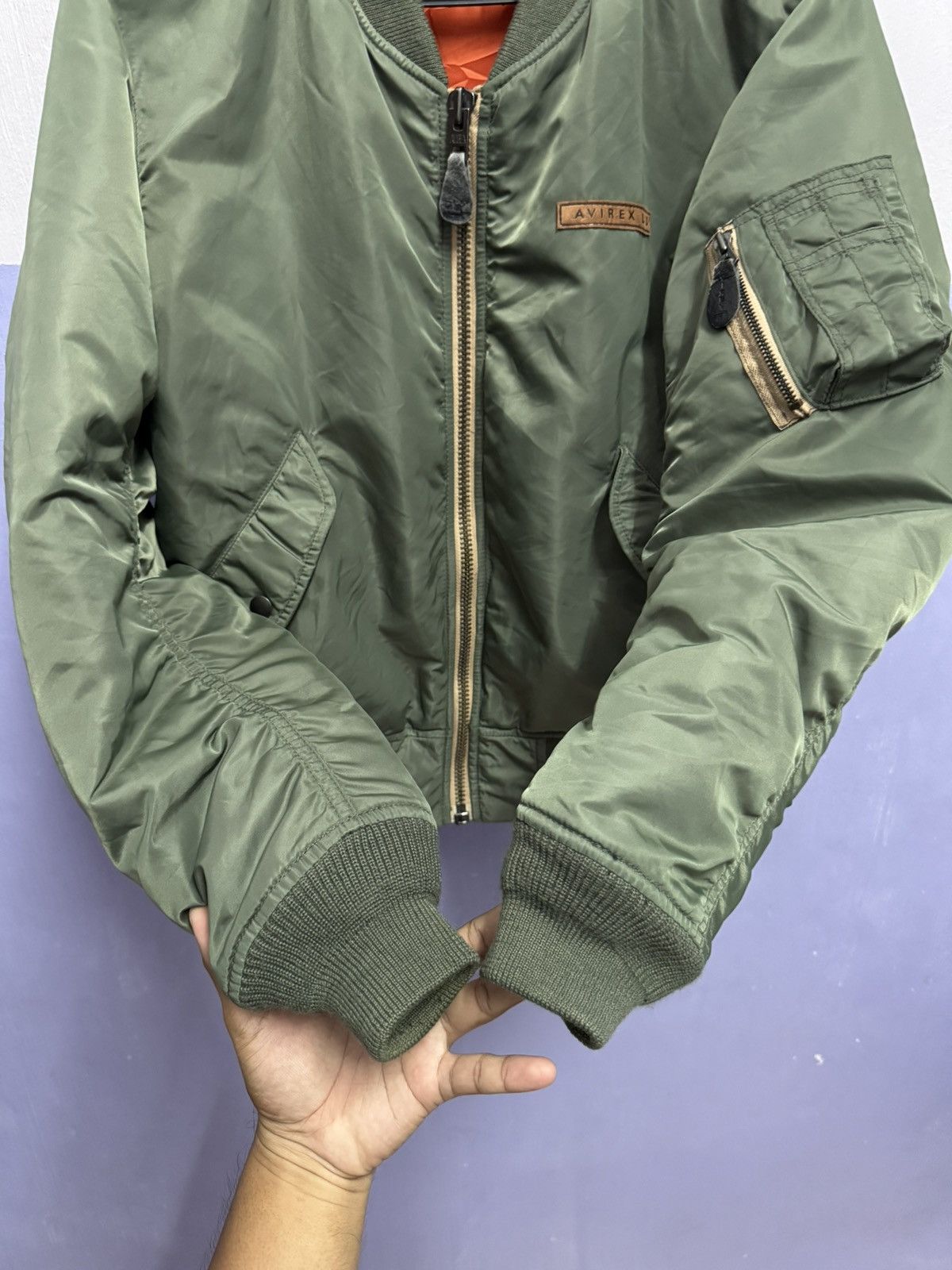 Avirex Avirex USA Bomber Jacket Size US M / EU 48-50 / 2 - 11 Thumbnail