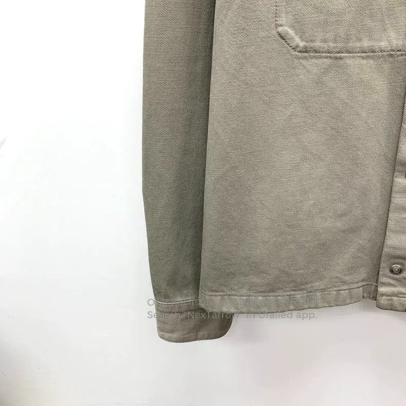Dior Dior 22 gray-brown logo embroidered cotton lapel single-br Size US L / EU 52-54 / 3 - 4 Thumbnail
