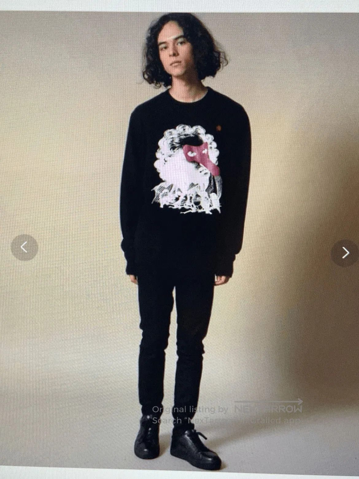 Undercover Sz 3 Undercover 19AW Clock Orange Sweatshirt. Size US L / EU 52-54 / 3 - 6 Thumbnail
