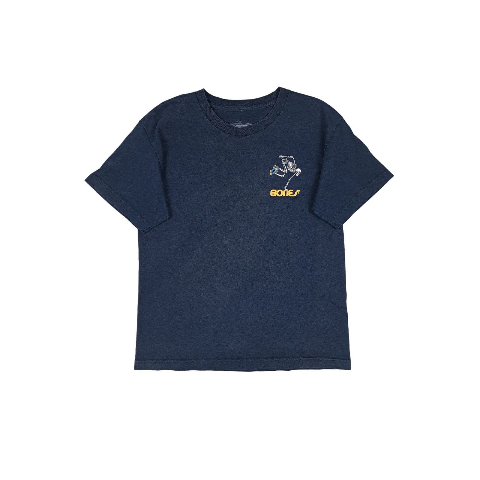 Vintage Powell Peralta BONES Faded Black Skate T-Shirt