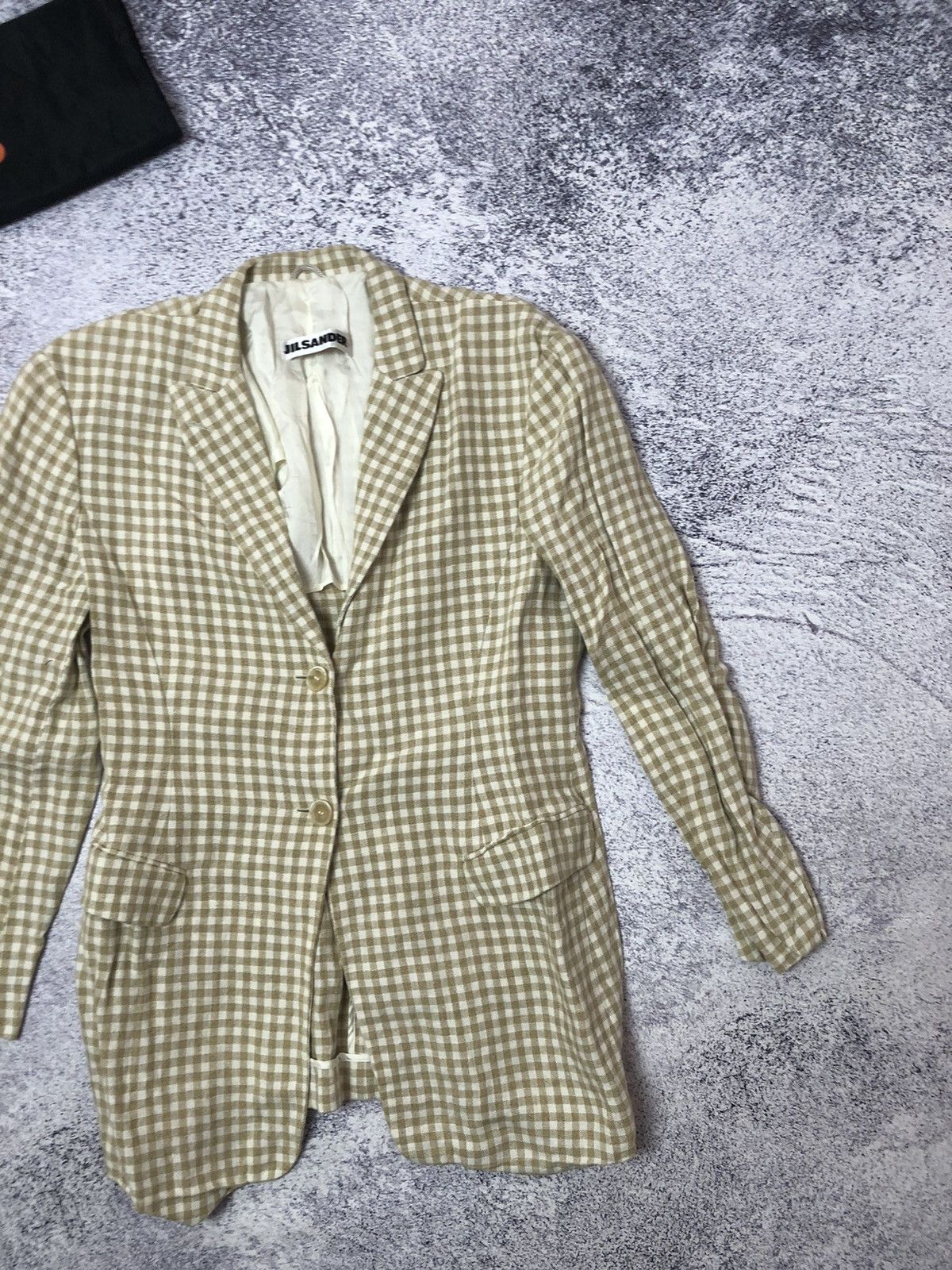 Jil Sander × Vintage Women’s vintage blazer Jil Sander y2k casual rare ykk Size L / US 10 / IT 46 - 3 Thumbnail