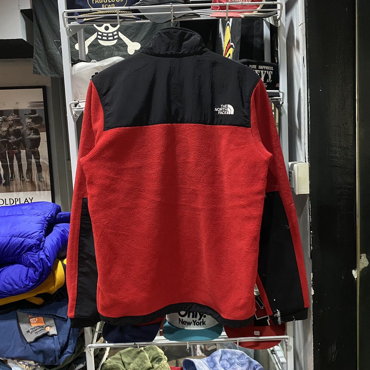 The North Face The North Face Red Black Denali Fleece Jacket Size US S / EU 44-46 / 1 - 2 Thumbnail