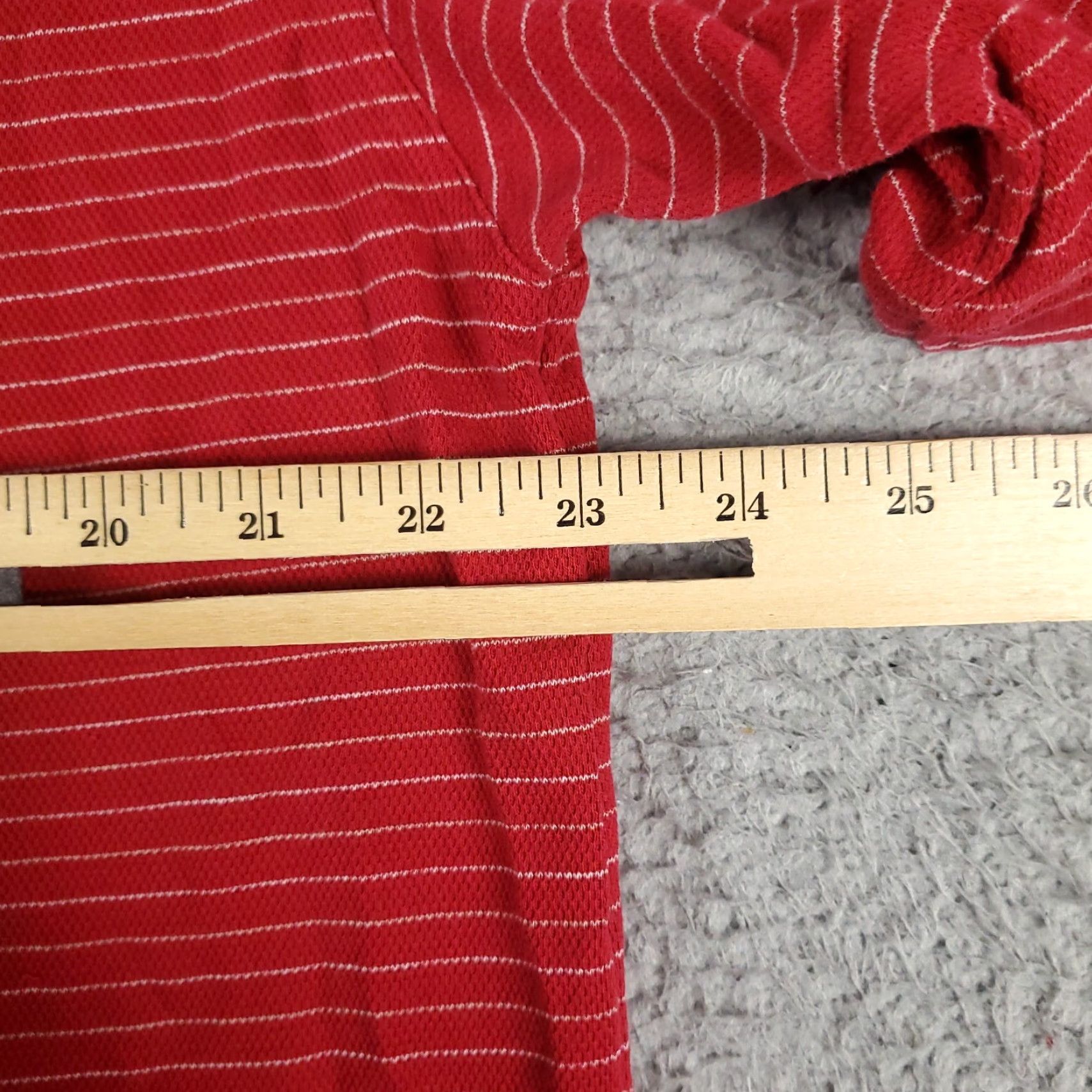 Nike Nike Polo Shirt Mens XL Red Striped Cotton Short Sleeve Polo Shirt Men Red Nike Golf Casual Knit Cotton Striped Short Sleeve Sizing XL Size US XL / EU 56 / 4 - 5 Thumbnail