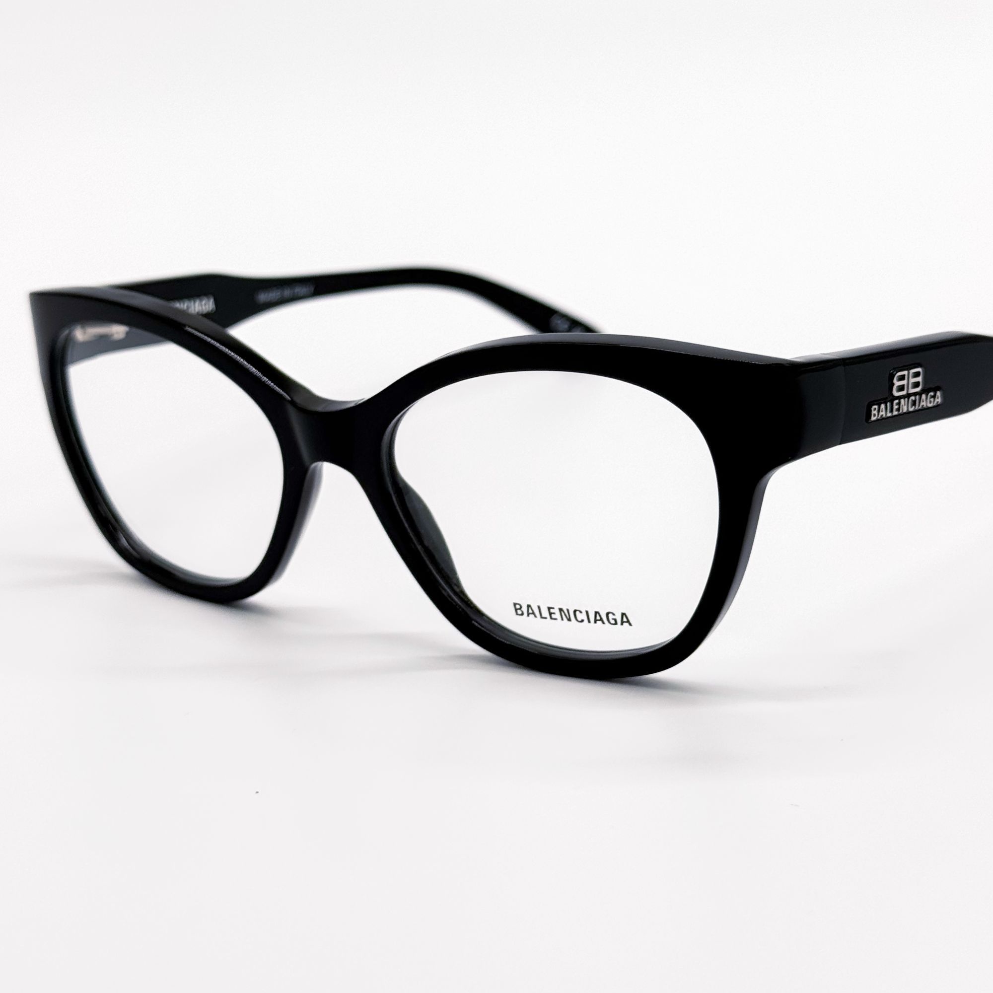 Balenciaga NEW BALENCIAGA EYEGLASSES BB0213O 001 ROUND BLACK WOMEN EYEW Size ONE SIZE - 6 Thumbnail