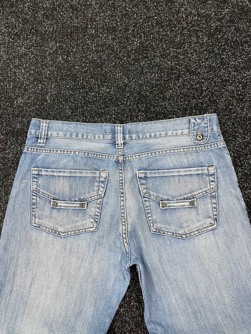 Armani × Vintage ARMANI HYSTERIC GLAMOUR STYLE DISTRESSED JEANS 90S Size US 34 / EU 50 - 5 Thumbnail