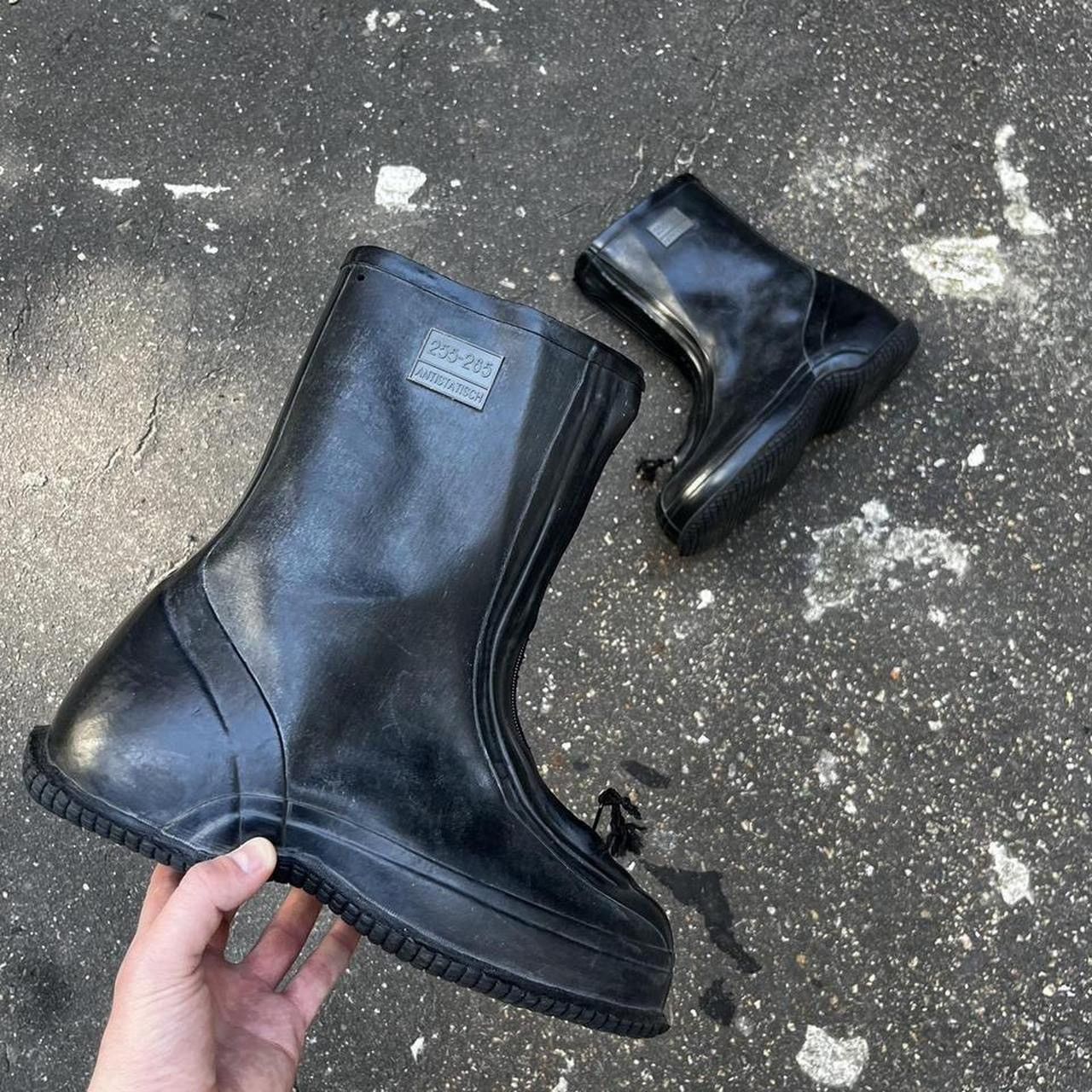 Other 80s Opium Bunny Boots Dune Rubber Combat Futuristic Spike Size US 13 / EU 46 - 3 Thumbnail