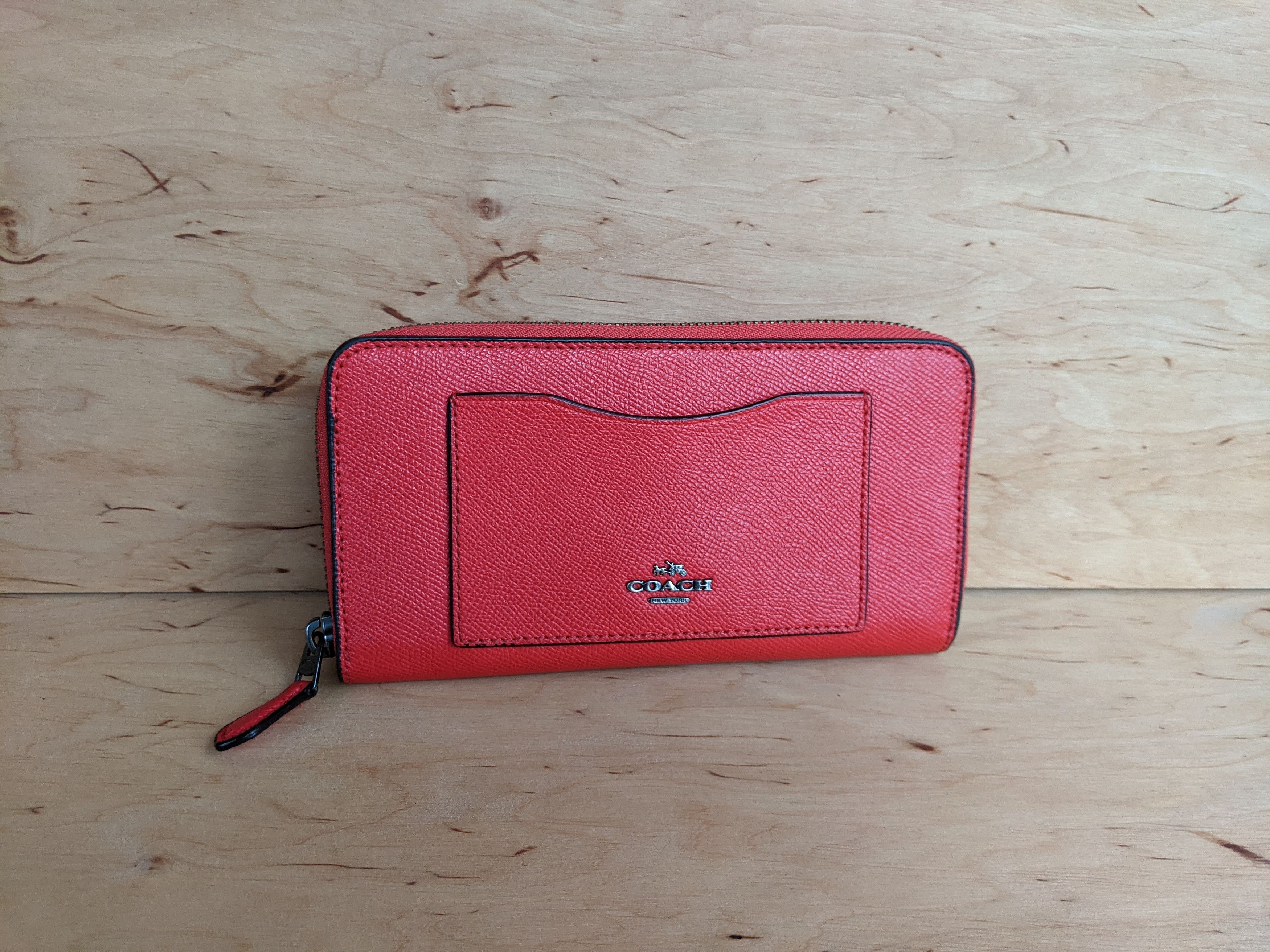 Coach Coach Accordion Zip Wallet Red Prada Vivienne Westwood Size ONE SIZE - 1 Thumbnail