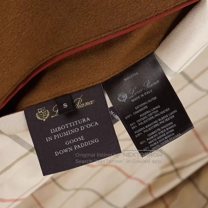 Loro Piana Loro Piana Men's Down Jacket Autumn and Winter Outerwear Size US S / EU 44-46 / 1 - 9 Thumbnail
