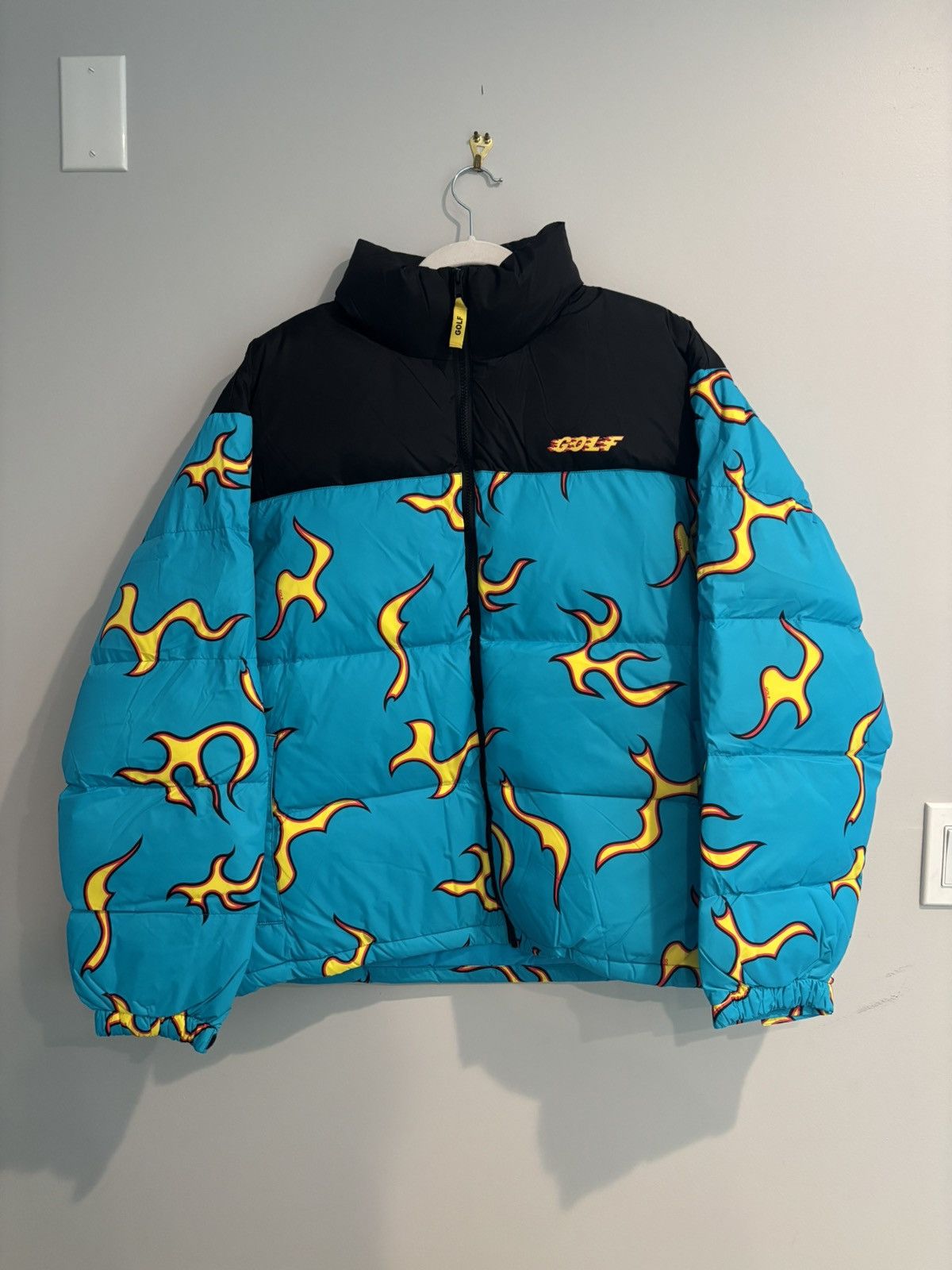 Golf Wang Flame Puffy Jacket by Golf Wang Size US XL / EU 56 / 4 - 1 Thumbnail