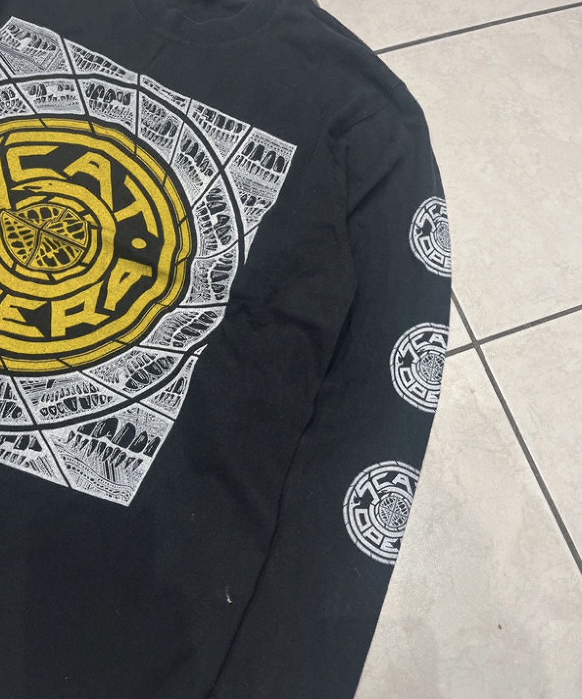 Other Vintage 90s Scat Opera Long Sleeve XL UK Funk Metal Rare Size US XL / EU 56 / 4 - 3 Thumbnail