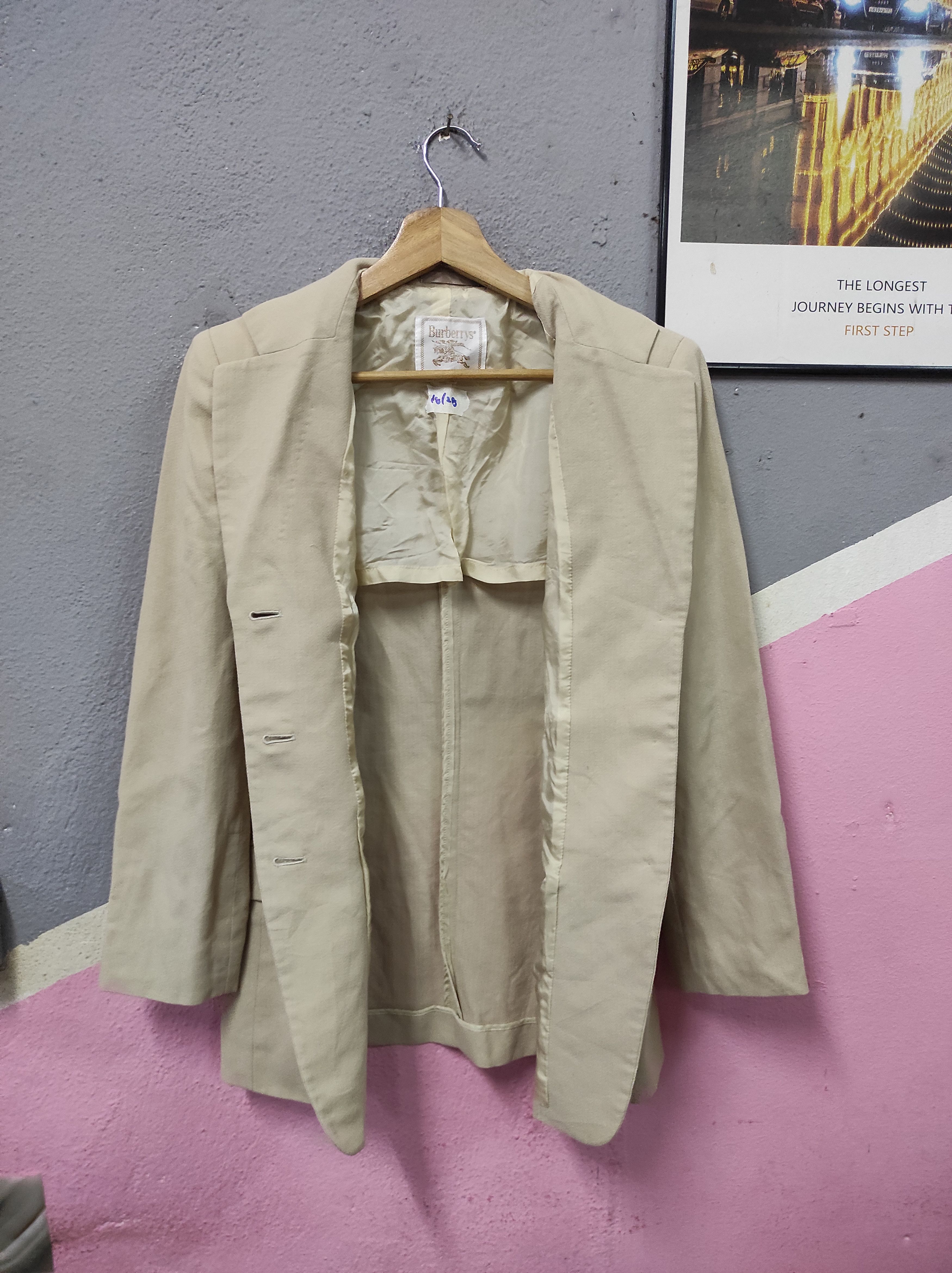 Burberry Prorsum VTG BURBERRY BLAZER JACKET Size S / US 4 / IT 40 - 2 Thumbnail