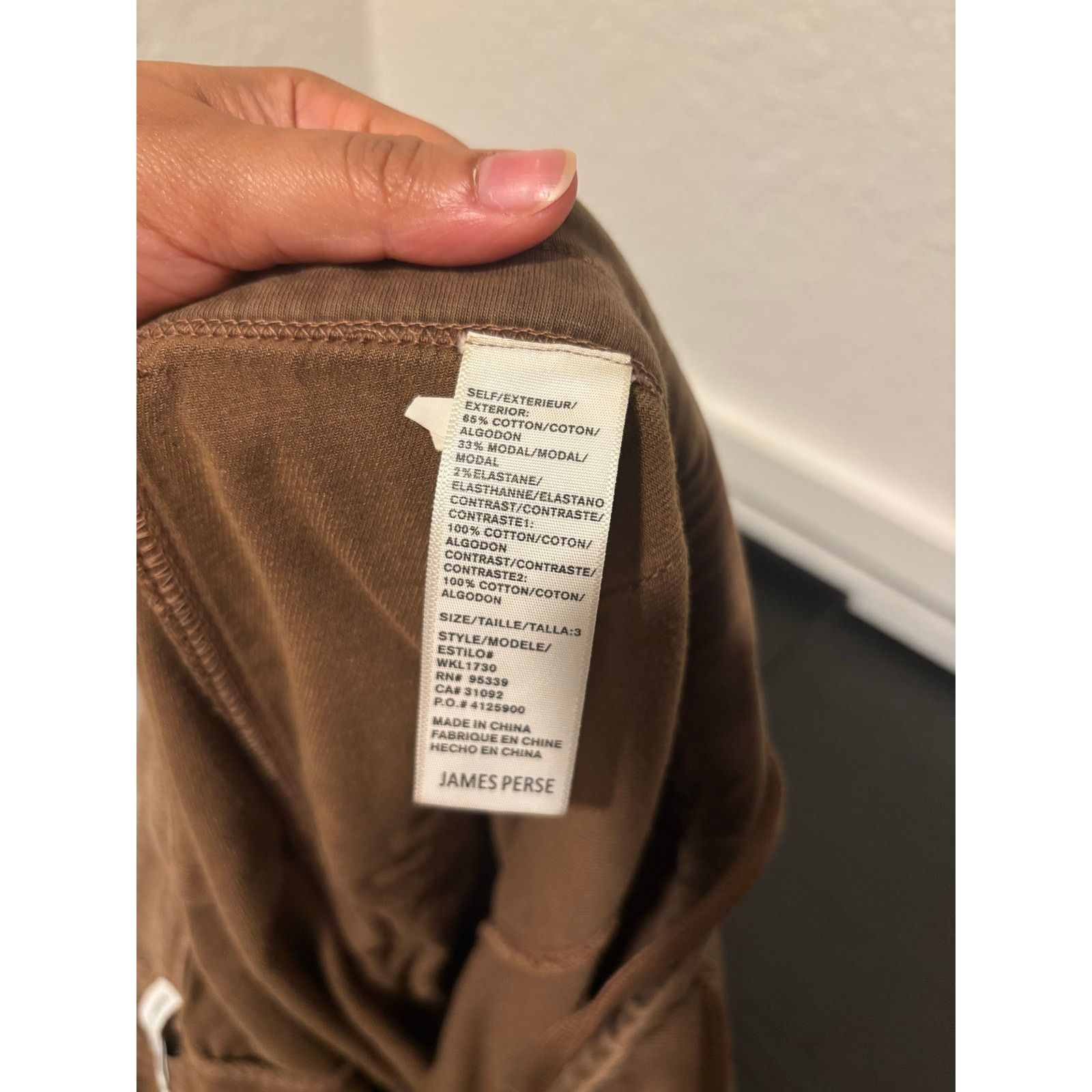 James Perse JAMES PERSE SOFT DRAPE PANT Sz 8 Size 30" / US 8 / IT 44 - 9 Thumbnail