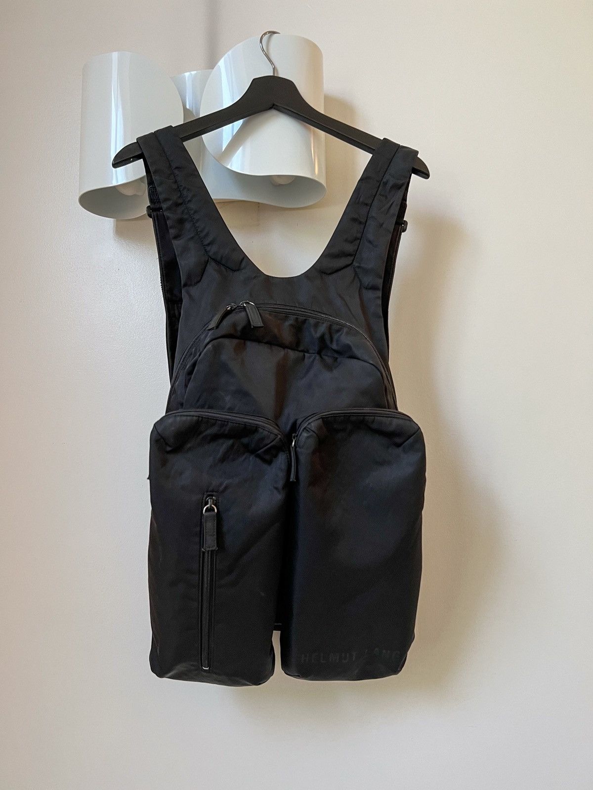 Helmut Lang Rare AW99 Séance De Travail astro cargo backpack Grailed