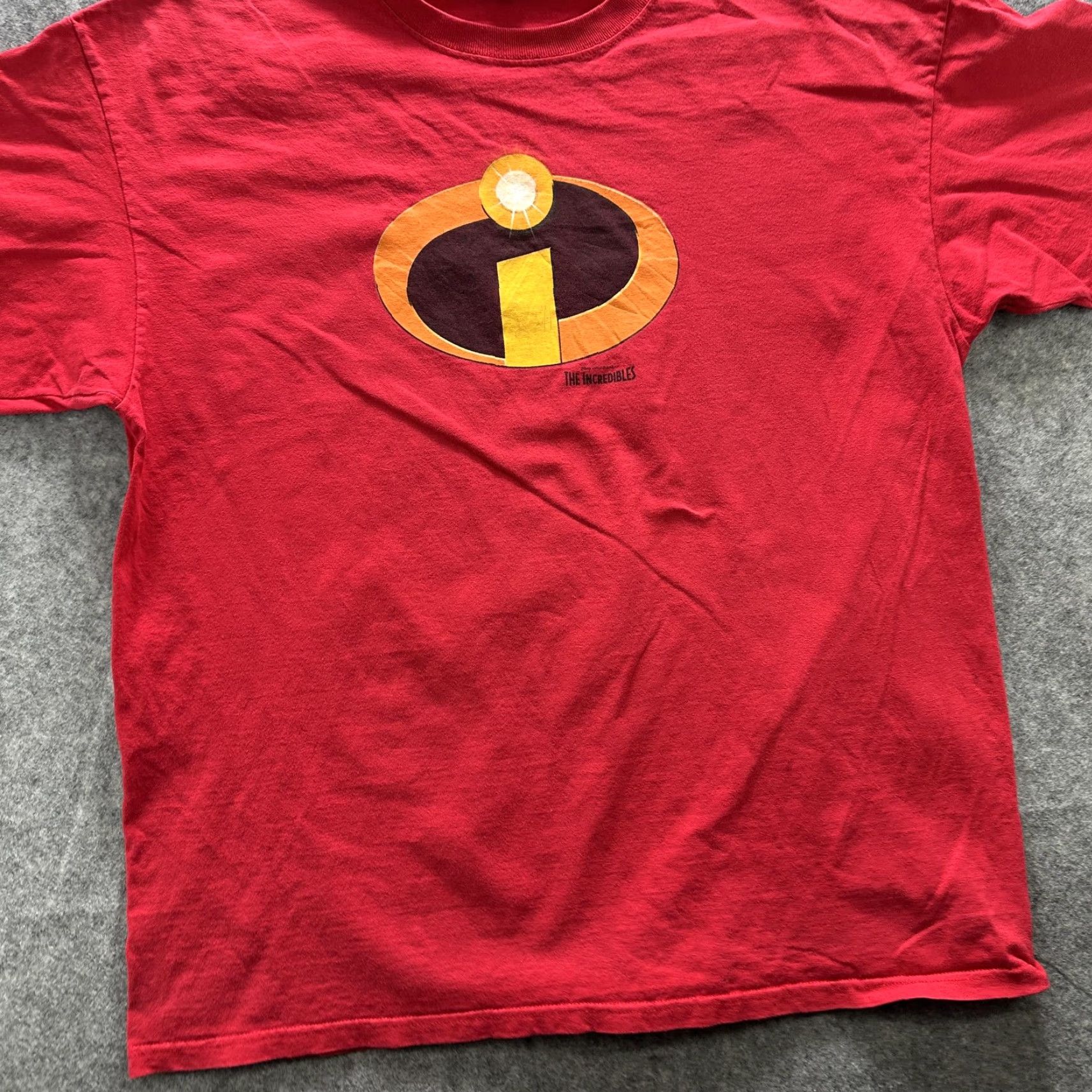 Disney VINTAGE Disney Pixar Incredibles Shirt Mens XL Red Logo Graphic Movie 2000s Size US XL / EU 56 / 4 - 3 Thumbnail