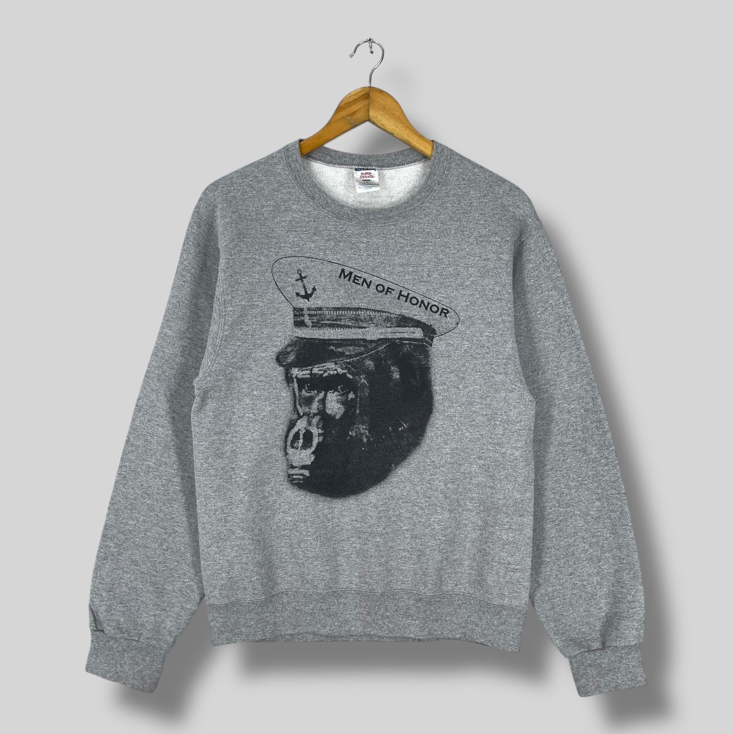 Vintage Vintage Y2K MEN OF HONOR Action Film Sweatshirt Size US S / EU 44-46 / 1 - 1 Thumbnail