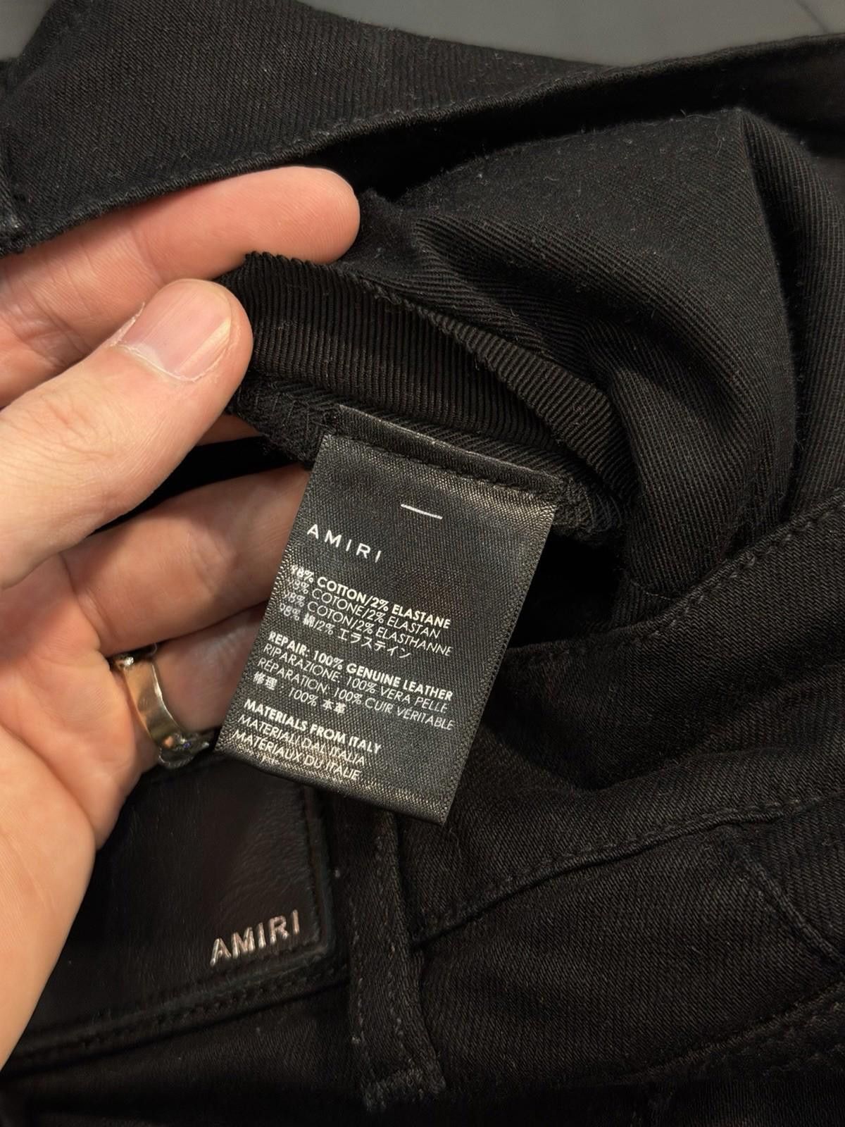 Amiri Size 31 - Amiri Black MX1 Jeans 100% Authentic Size US 31 - 10 Thumbnail