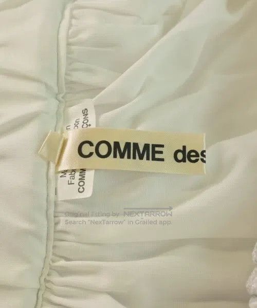 Comme des Garcons Comme Des Garcons size L White retro tulle half skirt Size 22" - 3 Thumbnail