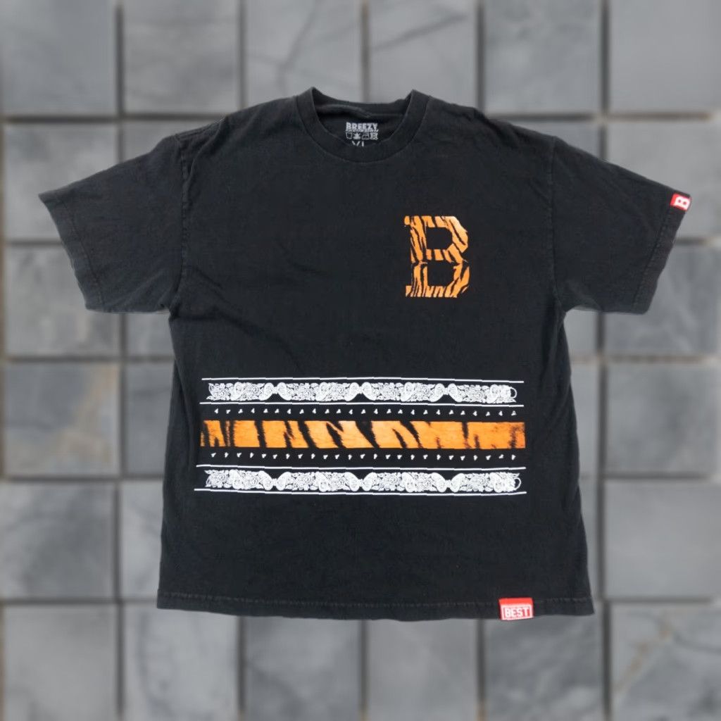 Vintage VINTAGE Breezy Excursion T-Shirt Men's XL Black Short Sleeve Cotton Logo All Seasons Size US XL / EU 56 / 4 - 1 Thumbnail