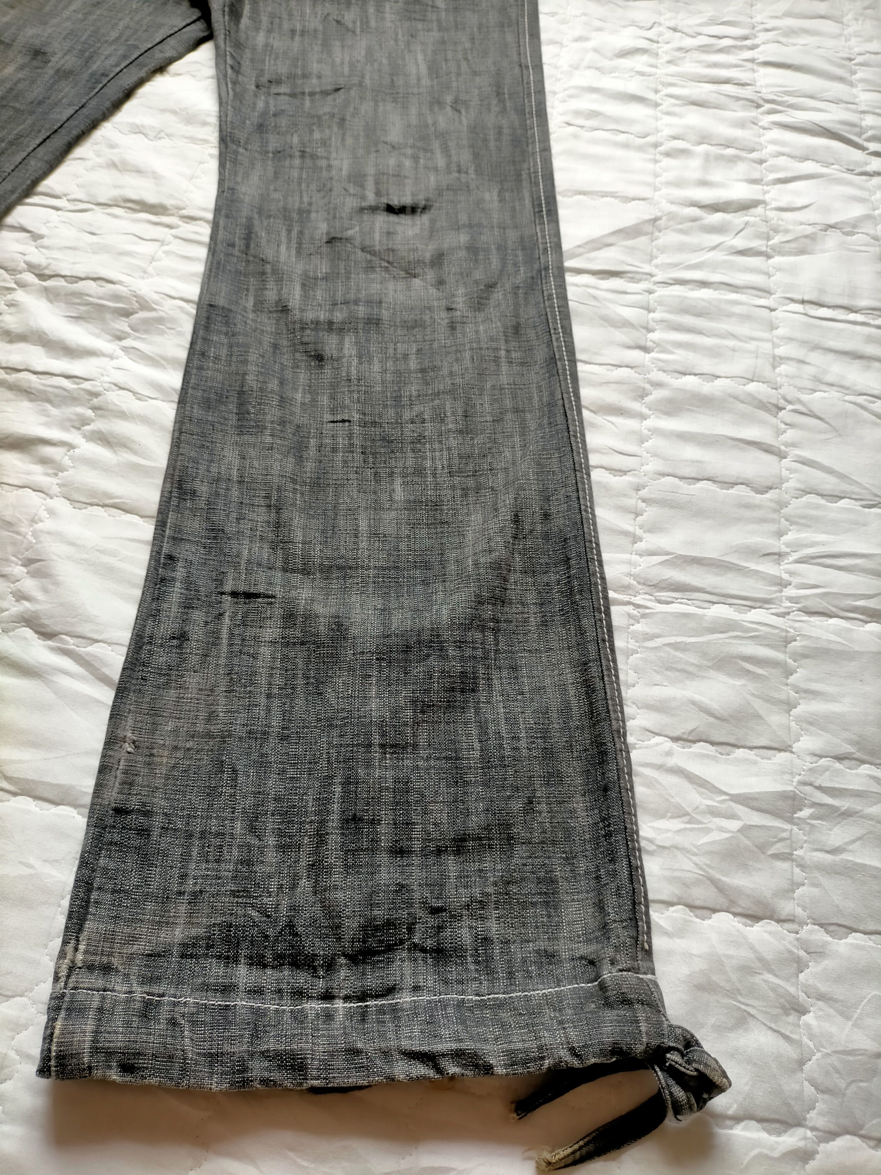 Le Grande Bleu (L.G.B.) Flare Jeans Body Butter Black Jeans Size US 30 / EU 46 - 7 Thumbnail