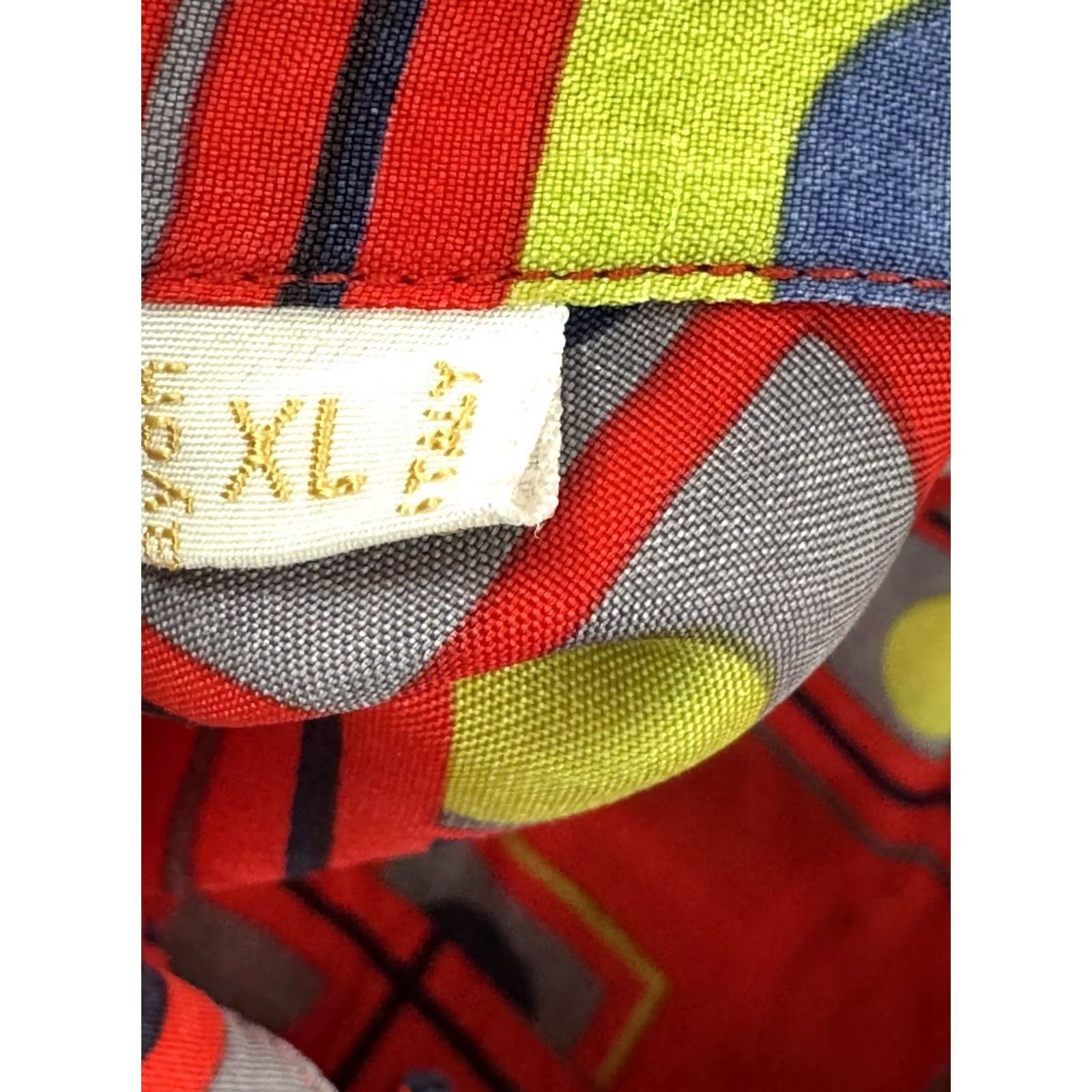 Brioni BRIONI Italy - Colorful Geometric Rayon Mens XL Shirt Size US XL / EU 56 / 4 - 6 Thumbnail
