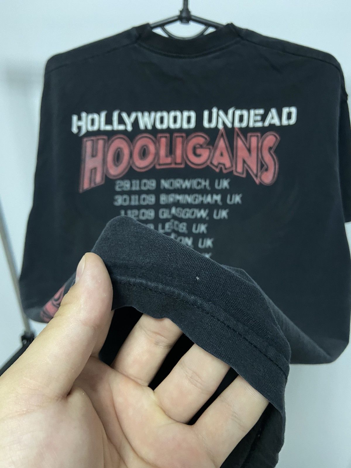 Vintage Hollywood Undead Vintage T shirt Big Print Logo 2009 Size US M / EU 48-50 / 2 - 9 Thumbnail
