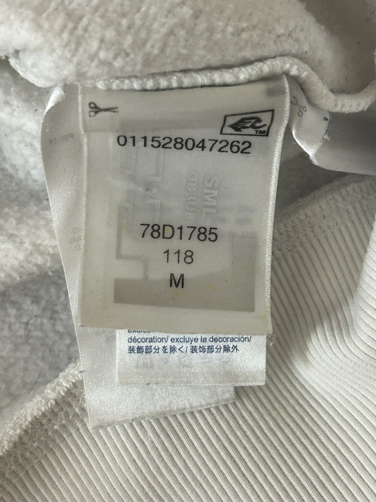 Tommy Hilfiger tommy hilfiger white hoodie Size US M / EU 48-50 / 2 - 4 Thumbnail