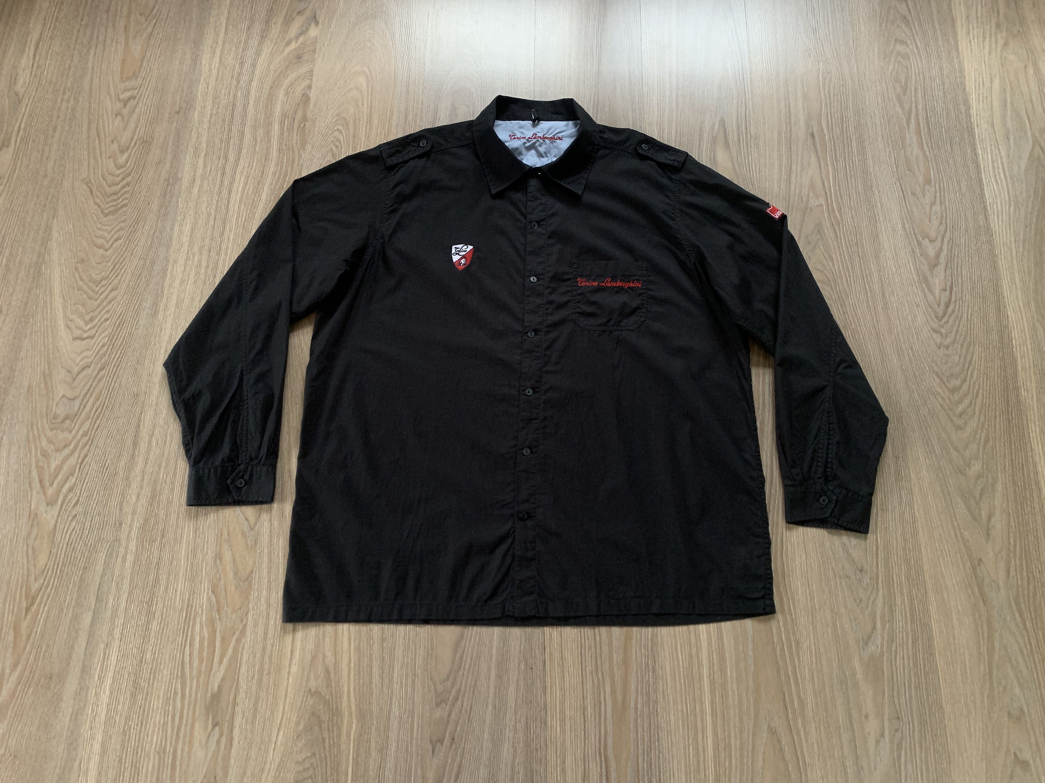 Lamborghini Tonino Lamborghini Black Shirt Size US XXL / EU 58 / 5 - 1 Thumbnail