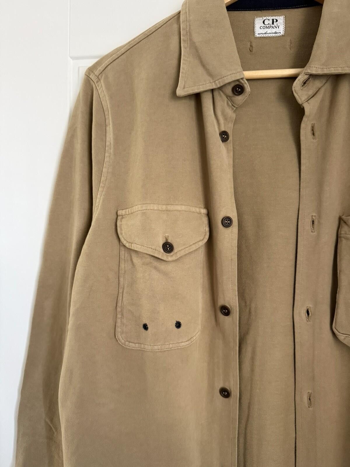 C.P. Company C.P. Company AW2006 Moleskin Cotton Military Shirt Size US S / EU 44-46 / 1 - 5 Thumbnail