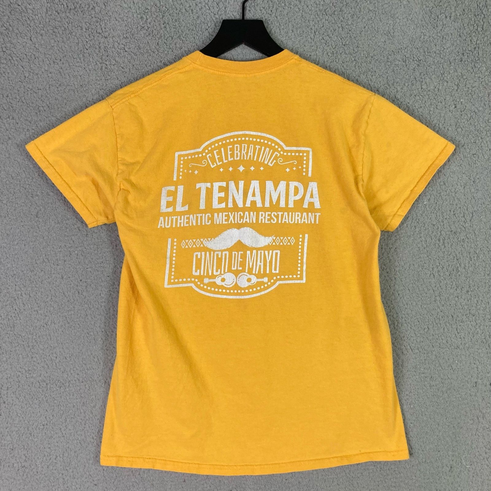 Gildan Vintage Cinco De Mayo T-Shirt Yellow Unisex M Graphic Print Size US M / EU 48-50 / 2 - 5 Thumbnail