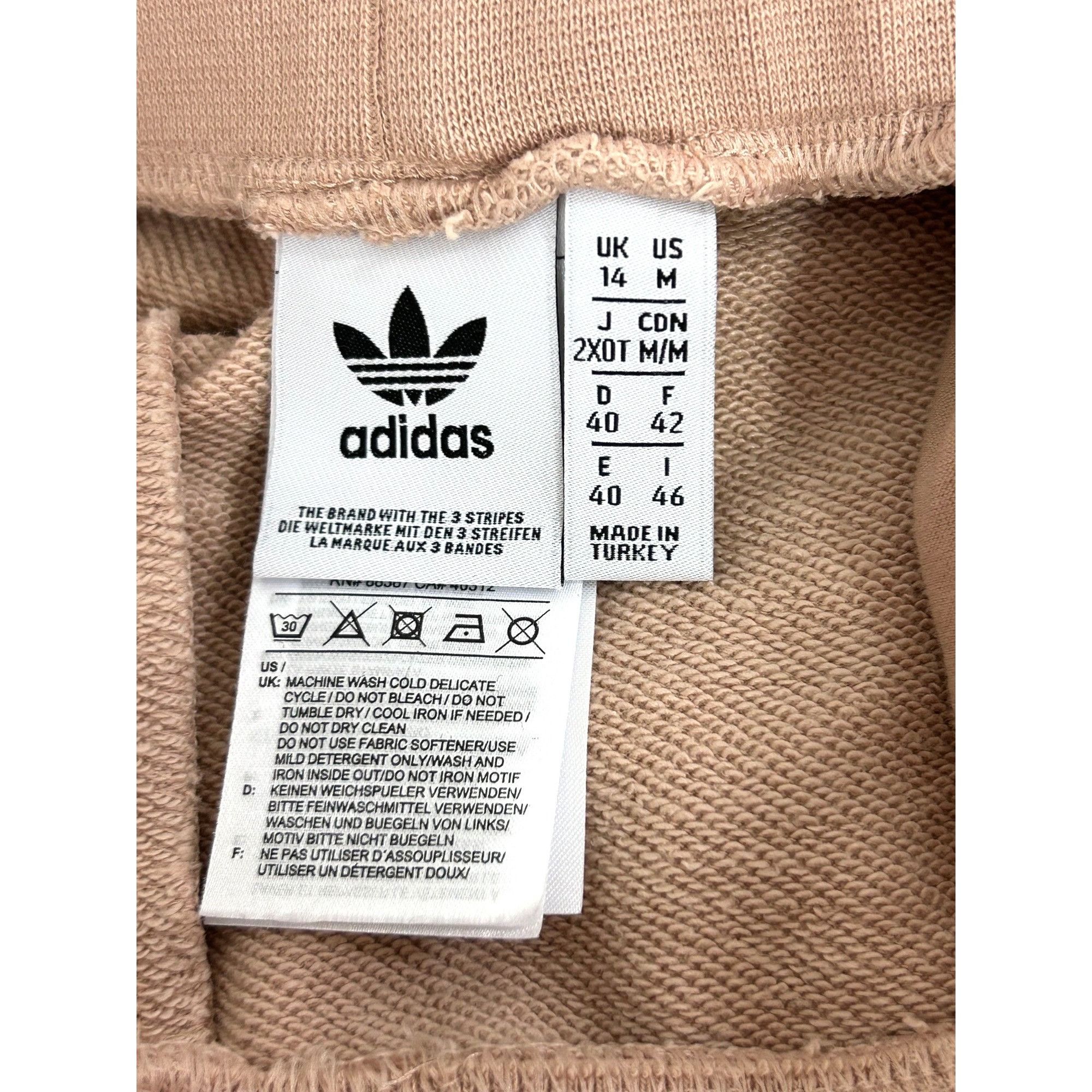 Adidas Adidas Women’s Track Sweatpants M Pink High Rise Flared Poc Size 31" - 6 Thumbnail