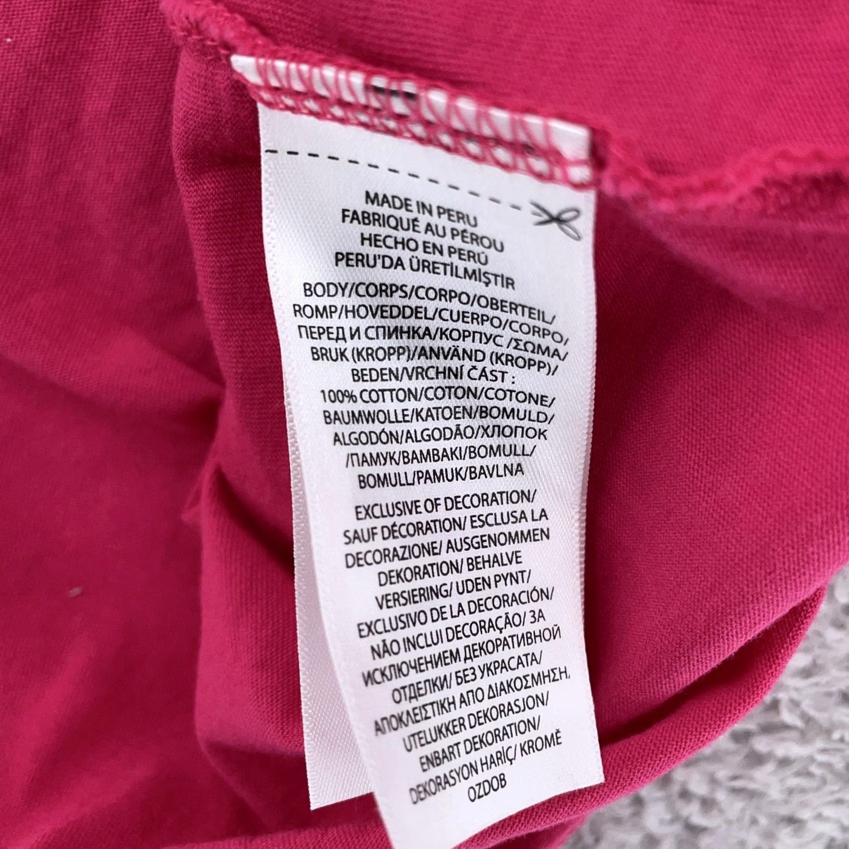 Polo Ralph Lauren Polo Ralph Lauren Shirt Womens Large Pink V-Neck Short Sleeve Pony Logo Tee Size L / US 10 / IT 46 - 7 Thumbnail
