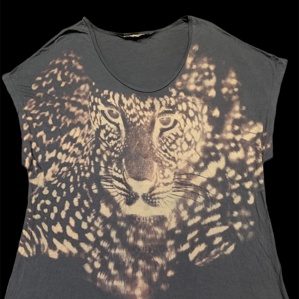 If Six Was Nine 🖤BLACFRIDAY🖤Sandro tiger bleach print lgb style Size S / US 4 / IT 40 - 2 Thumbnail
