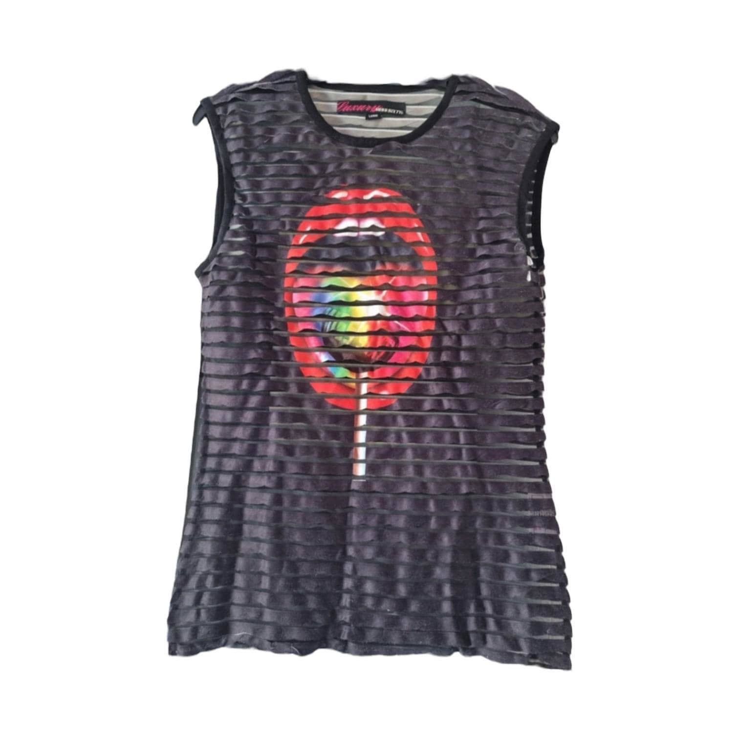 Miss Sixty The Miss Sixty Lips & Lolipop Tee Size ONE SIZE - 1 Thumbnail