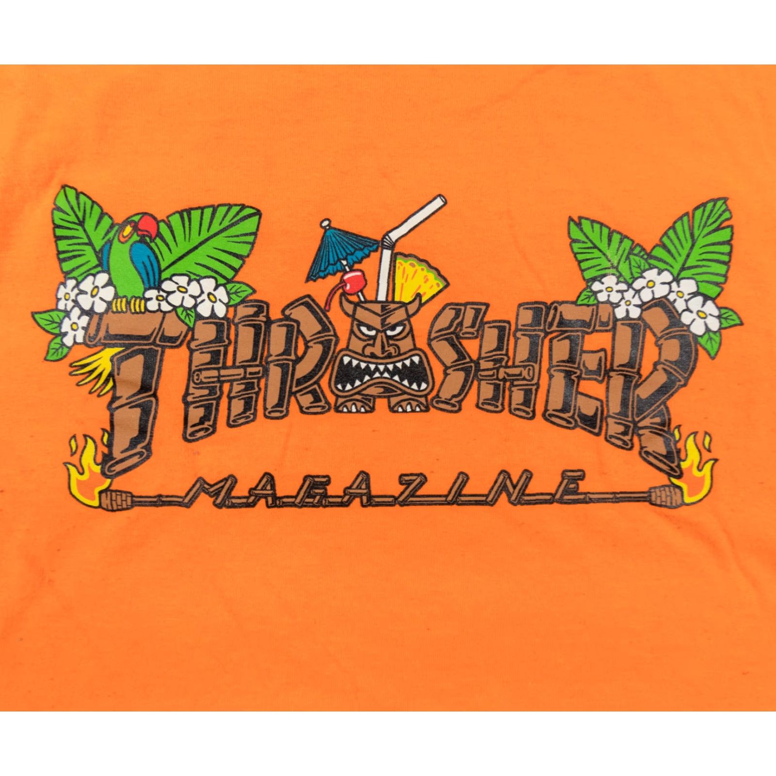 Thrasher Thrasher Shirt Adult Small Orange Short Sleeve Skateboarding T-Shirt Mens Size US S / EU 44-46 / 1 - 2 Thumbnail