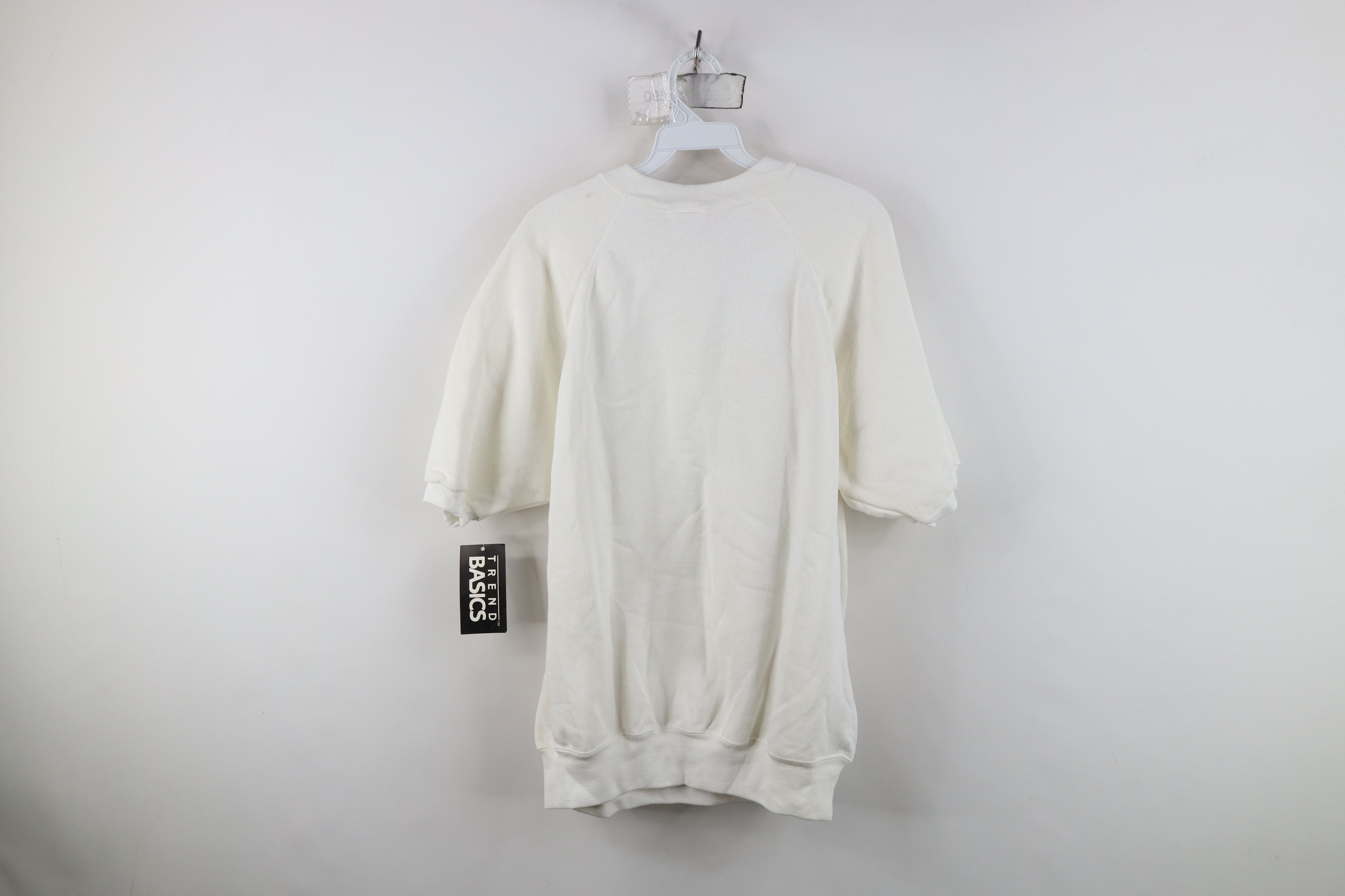 Vintage Deadstock Vintage 90s Streetwear Short Sleeve Sweatshirt USA Size US L / EU 52-54 / 3 - 11 Thumbnail
