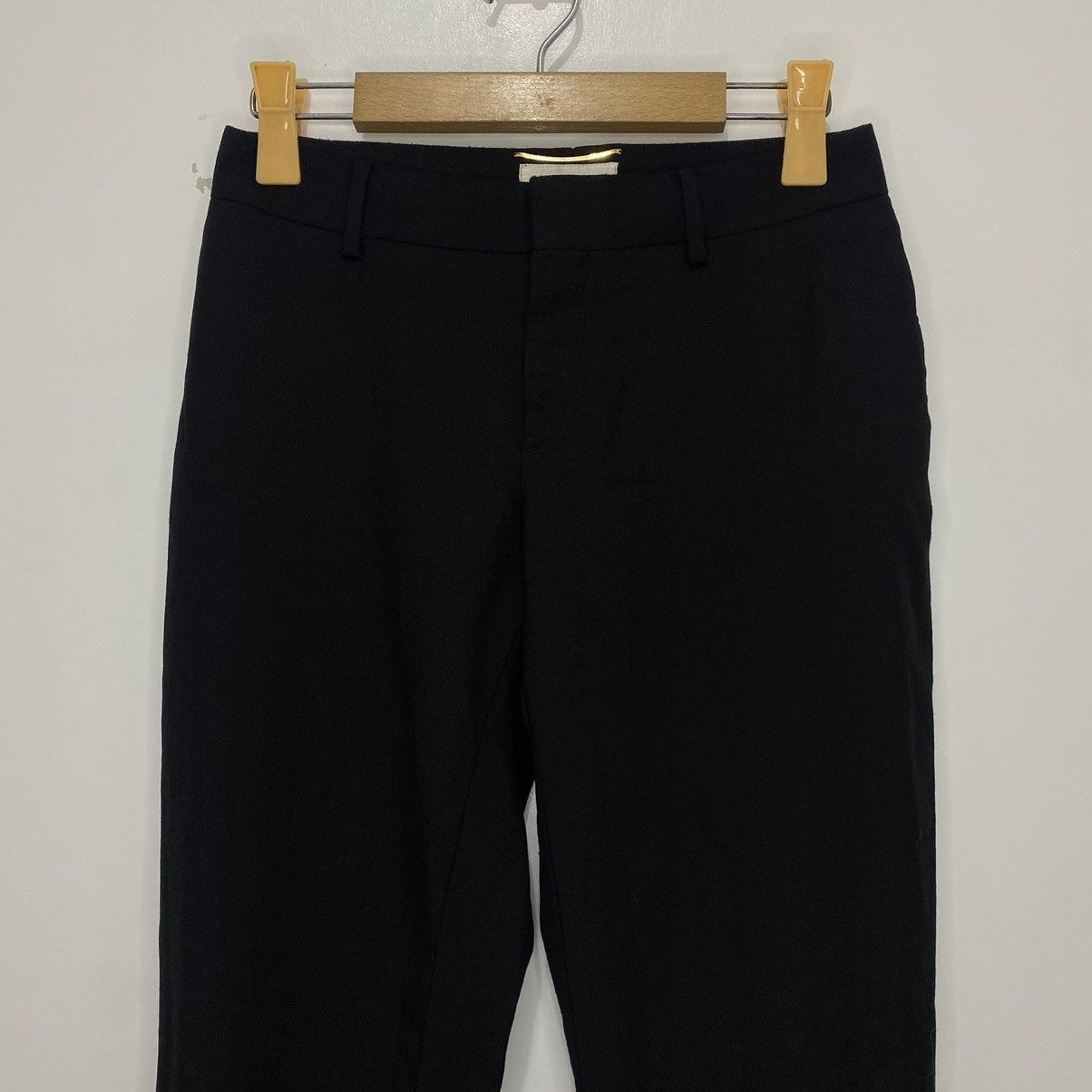 Saint Laurent Paris Saint Lauren Paris Ankle Zip Wool Trousers Size 25" / US 0 / IT 36 - 2 Thumbnail