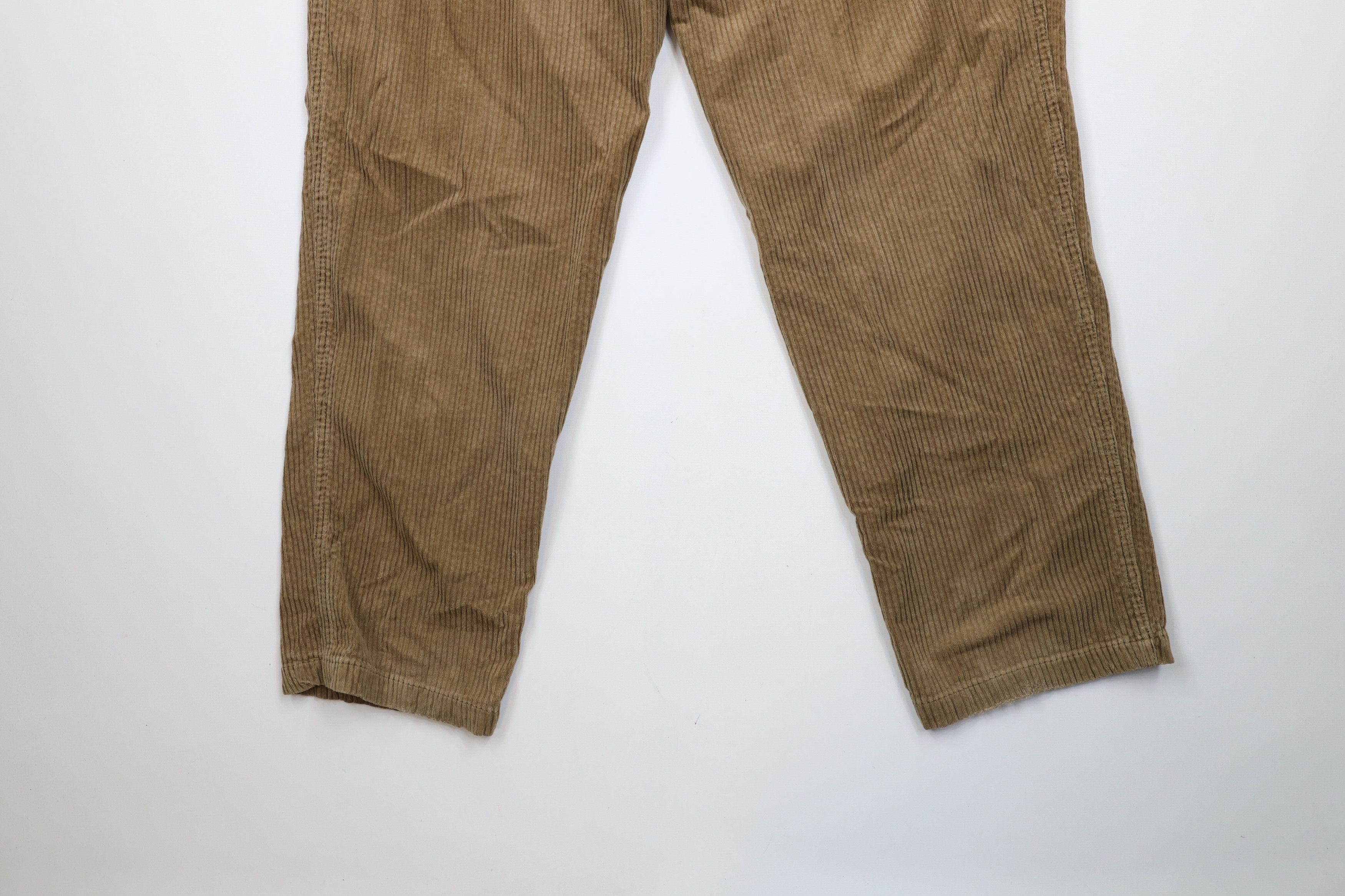 Vintage Vintage 90s Streetwear Wide Leg Corduroy Chino Pants Brown Size US 38 / EU 54 - 13 Thumbnail