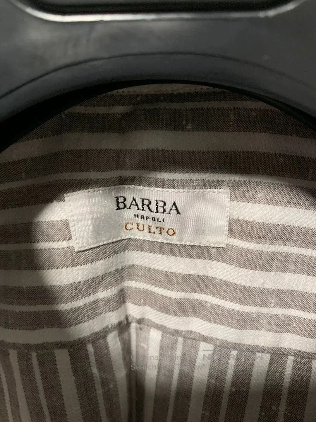 Barba Napoli Italian Handmade Striped Dress Shirt Size 39. Size US M / EU 48-50 / 2 - 2 Thumbnail