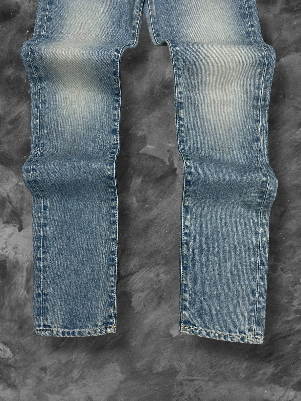 Hysteric Glamour Vintage 1990s Designer Japan Blue Blue Street Style Denim Size US 27 - 5 Thumbnail