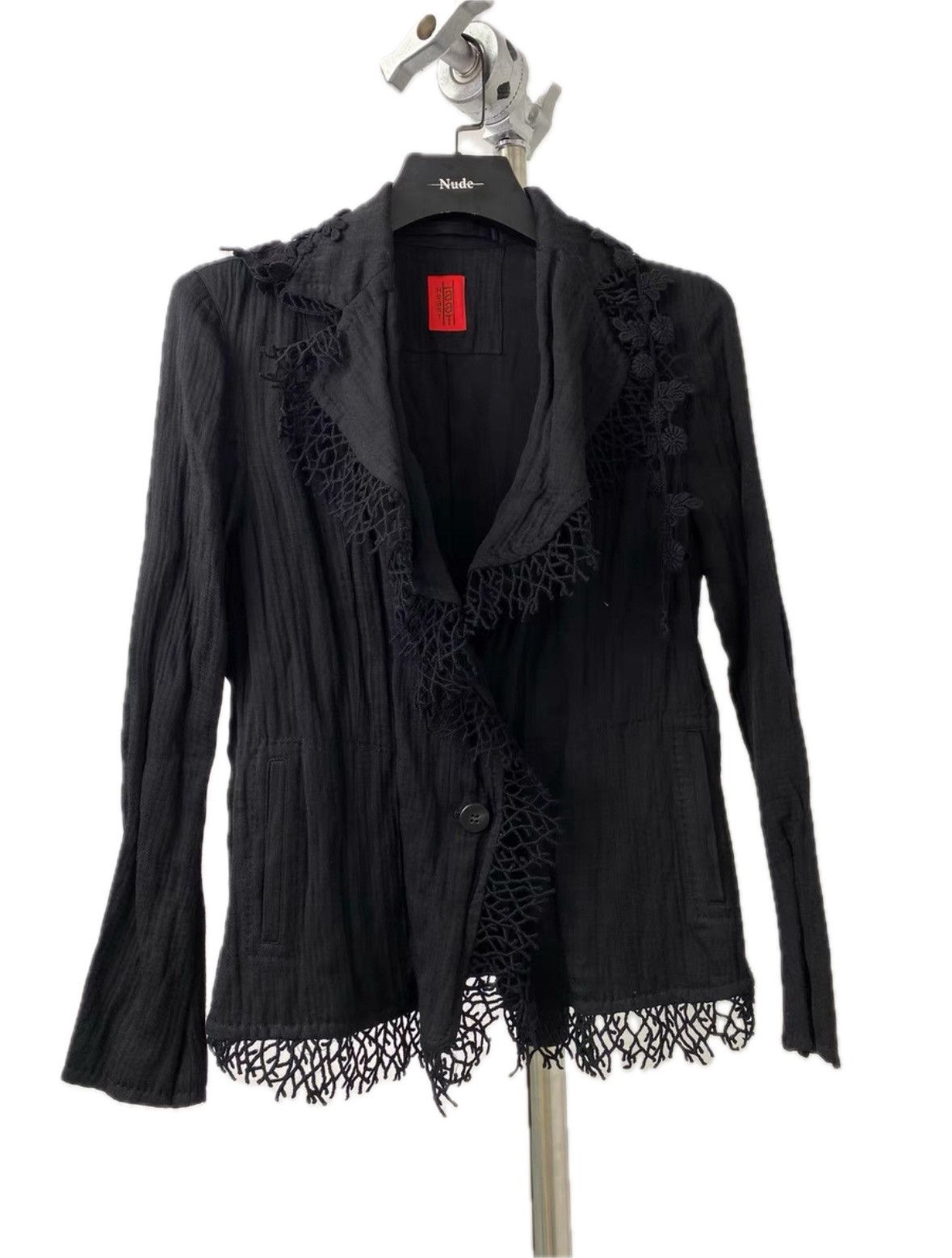 Issey Miyake Issey Miyake HaaT Fringe Blazer Size M / US 6-8 / IT 42-44 - 1 Thumbnail