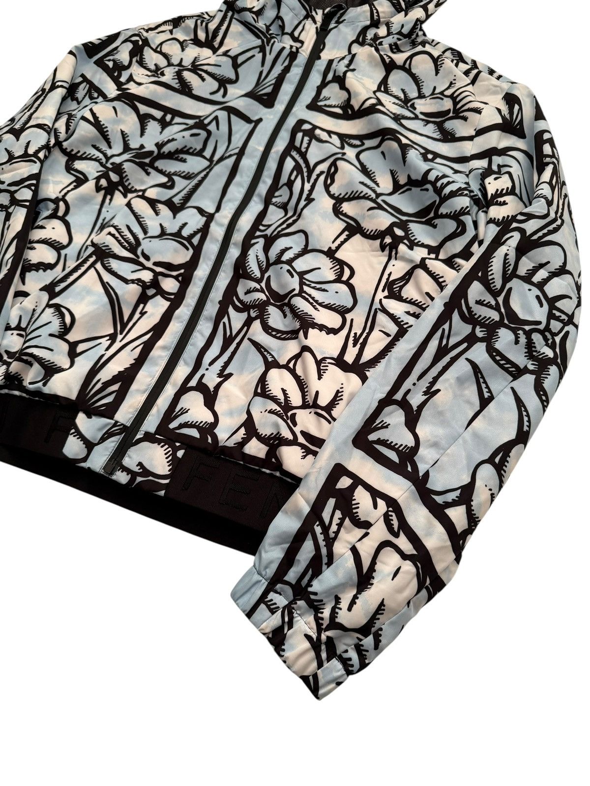 Fendi x Joshua Vides Sketch Flowers Windbreaker Size US M / EU 48-50 / 2 - 5 Thumbnail