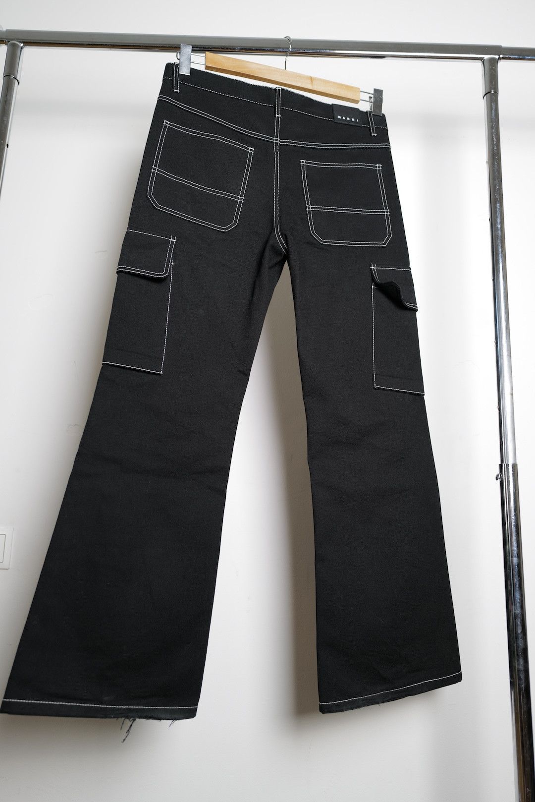 Marni Marni Wide Leg Contrast Jeans Size US 32 / EU 48 - 16 Thumbnail