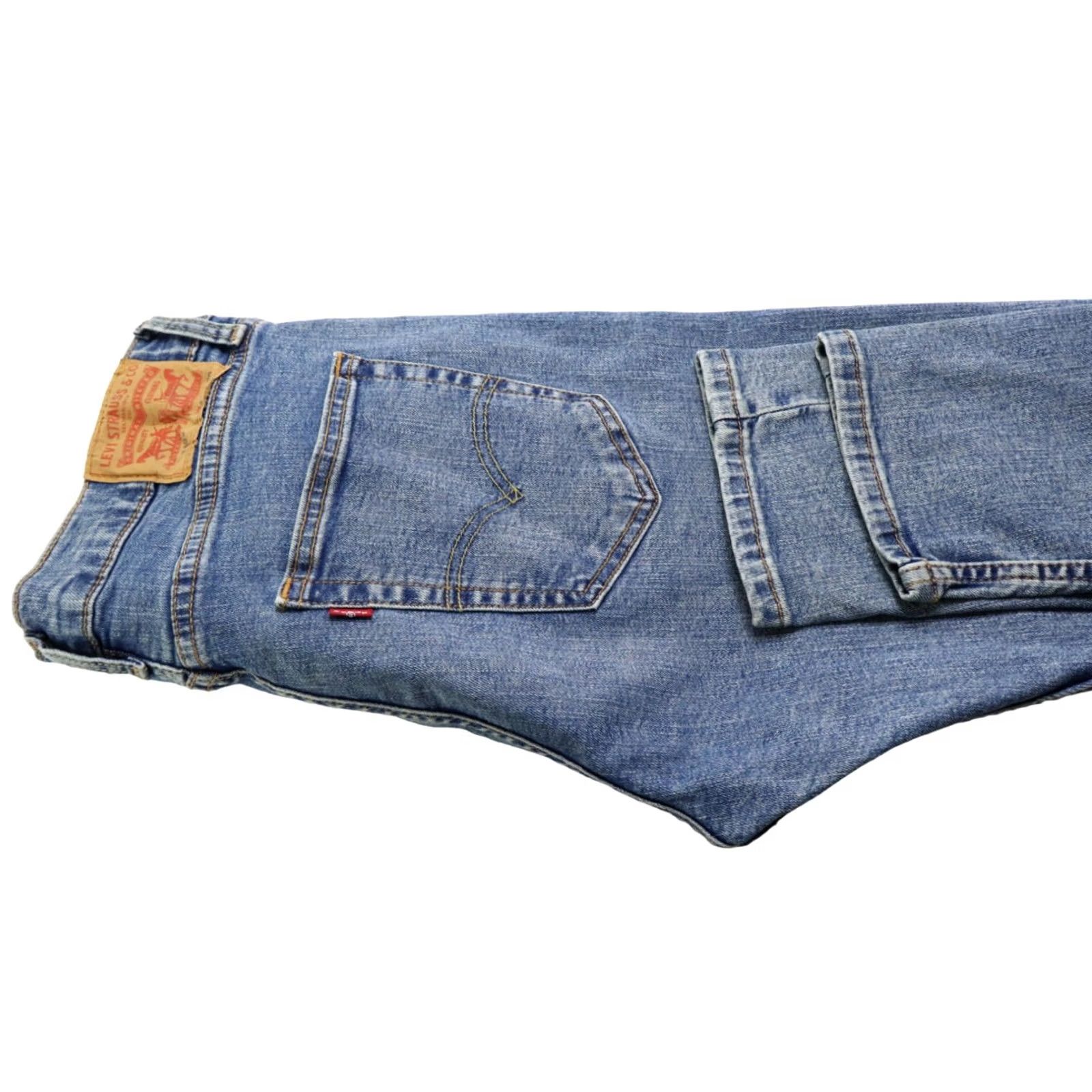 Levi's LEVI'S 512 Jeans Slim Tapered W34/L32 Zip Fly High Rise Denim Blue Mens Jeans Slim Tapered 512 Levi's Size US 34 / EU 50 - 6 Thumbnail
