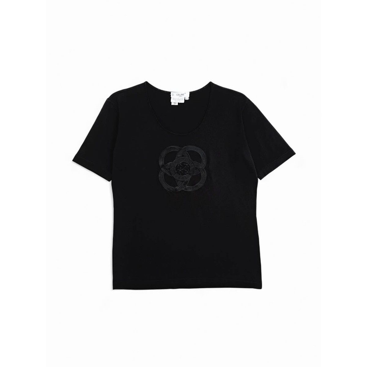Celine Celine Logo T-shirts Size S / US 4 / IT 40 - 1 Thumbnail