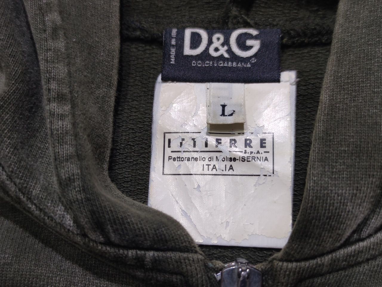 Dolce & Gabbana Vintage 1973 Year Dolce & Gabbana Hoodie Gonna Drive You Size US L / EU 52-54 / 3 - 10 Thumbnail