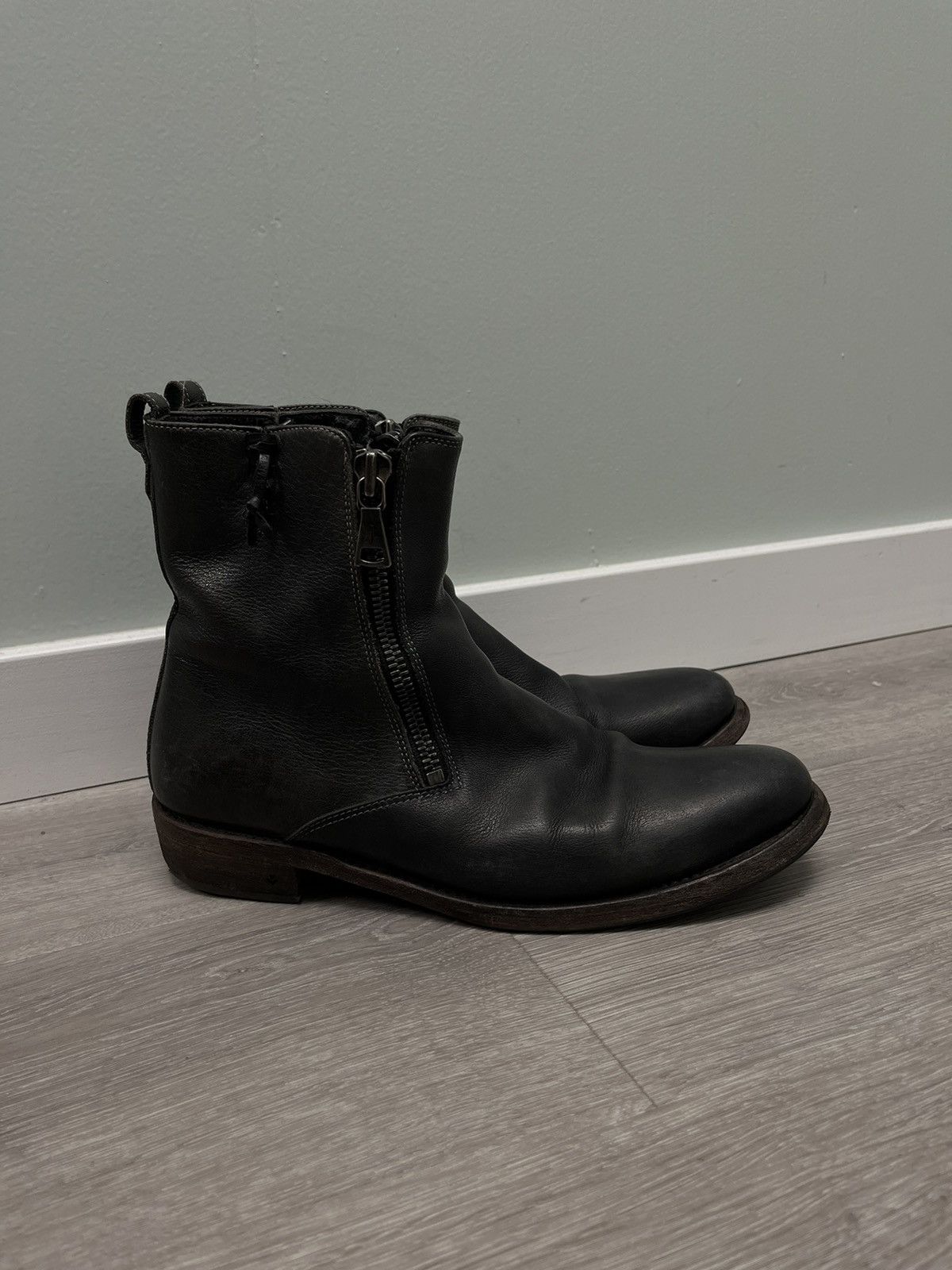 John Varvatos Parisian double zip boot. 9 Size US 9 / EU 42 - 5 Thumbnail
