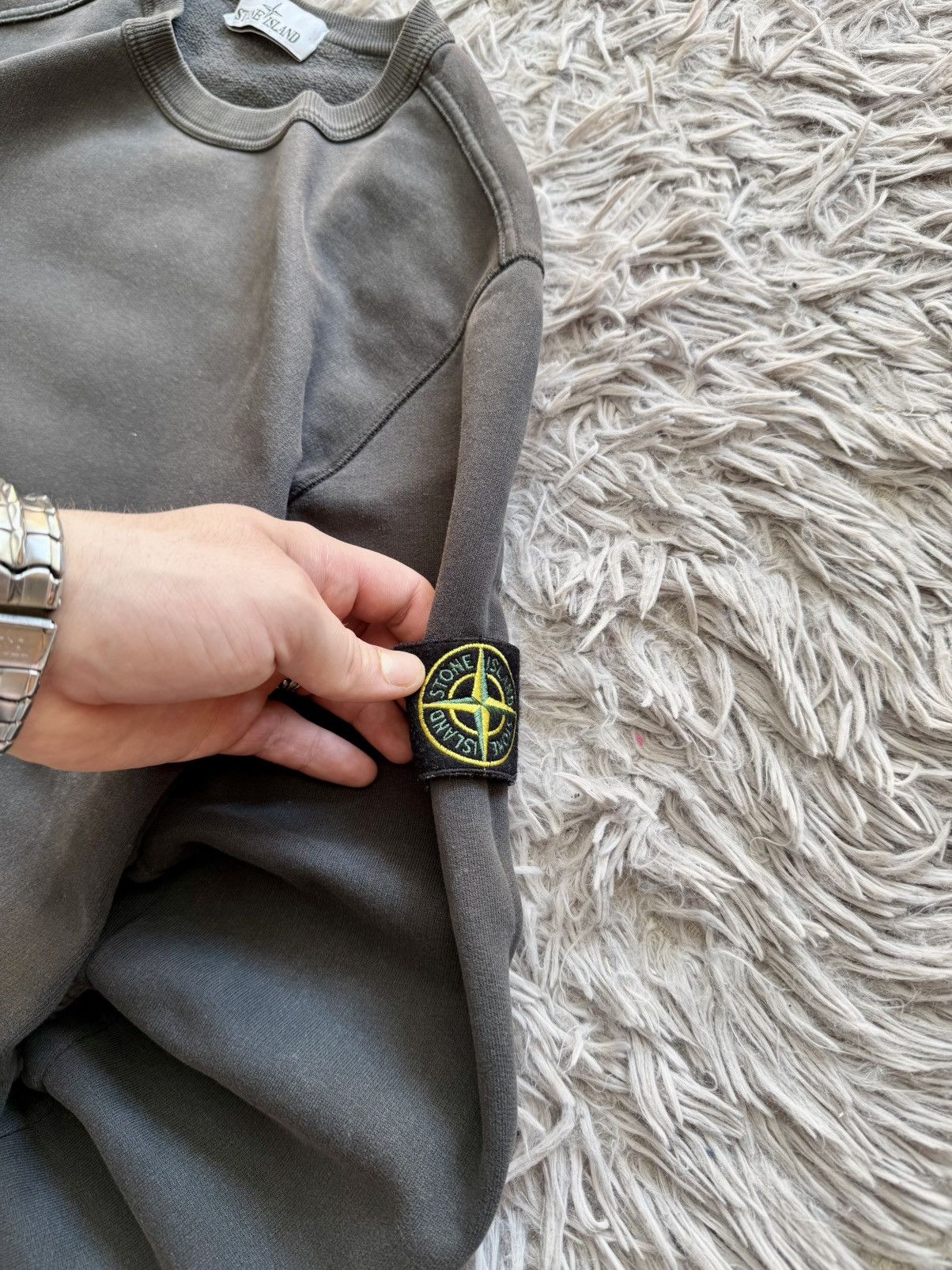 Stone Island 00s Stone Island Classic Crewneck Sweatshirt Streetwear Size US M / EU 48-50 / 2 - 6 Thumbnail