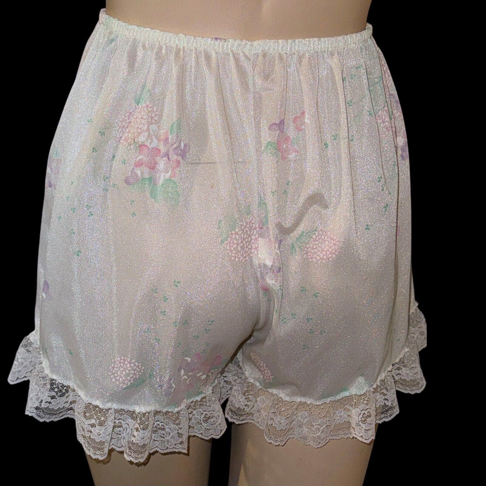 Designer Vintage Erica Loren Pastel Lacy Pajama Babydoll Sz S Size ONE SIZE - 8 Thumbnail