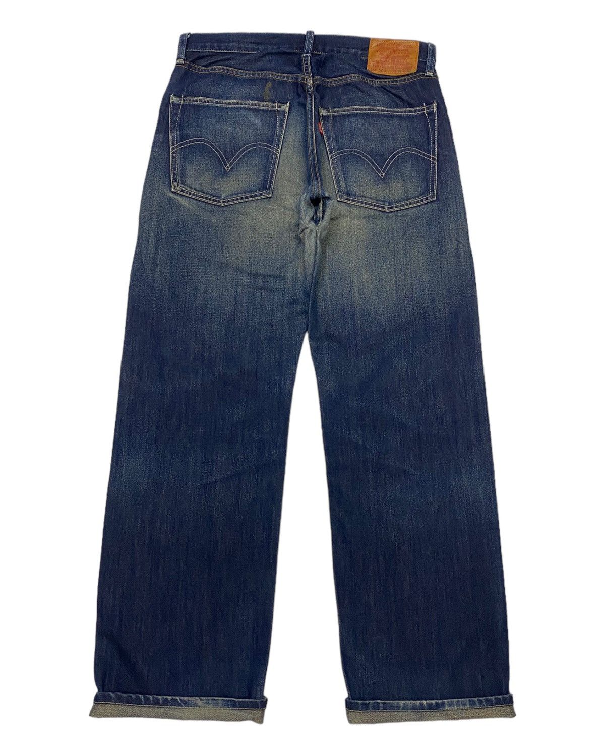 Levi's × Vintage LEVIS 503 MUD WASH BAGGY DISTRESSED SELVEDGE DENIM JEANS Size US 31 - 2 Thumbnail